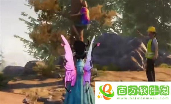 模擬山羊3抱樹(shù)者位置大全